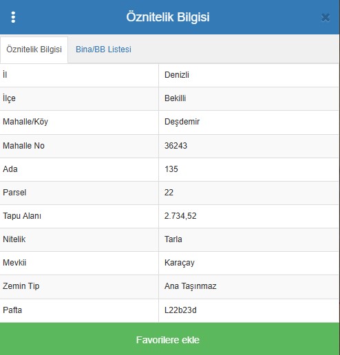 DENİZLİ BEKİLLİ DEŞDEMİR DE 2.734 M² TARLAMIZ SATILIKTIR. - DENİZLİ BEKİLLİ fotoğraf 2